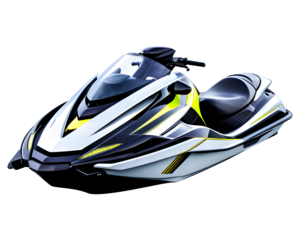 Jet Ski Isolated on Transparent Background