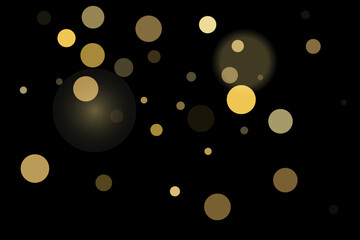 Gold glitter confetti, great design for any purpose. Party decor. Abstract art vector. Concept art. Vintage retro. Surprise decoration. Art design.