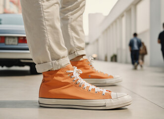 White Canva Sneakers for Men, Elegance and Comfort on Every Walk, Stile