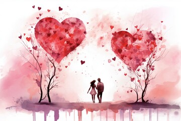 valentines day Illustration