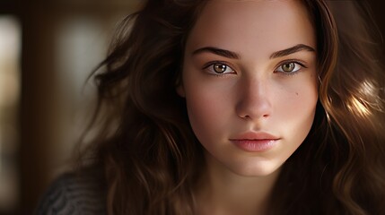 Naklejka premium Attractive Woman
