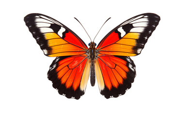 Jezebel Majesty Unveiled Butterfly Isolated on Transparent Background PNG.