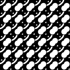 White background with black pattern. Seamless texture for fashion, textile design,  on wall paper, wrapping paper, fabrics and home decor. Simple repeat pattern.