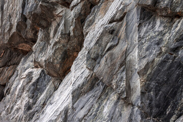 Stone wall cut, marble granite mining, stone minerals