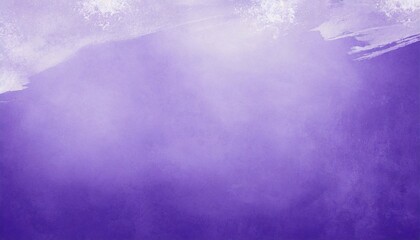 elegant lavender purple background with white hazy top border and dark royal purple grunge texture bottom border luxury pastel purple design - Powered by Adobe