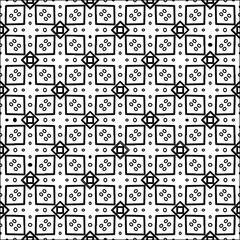 Figures from lines. Black patterns on white background for web pages, textures, cards, posters, textiles, textiles, packaging or napkins. Abstract wallpaper. Repeating background image. White texture.