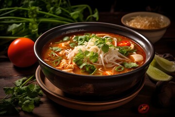 Traditional Bun Rieu Soup