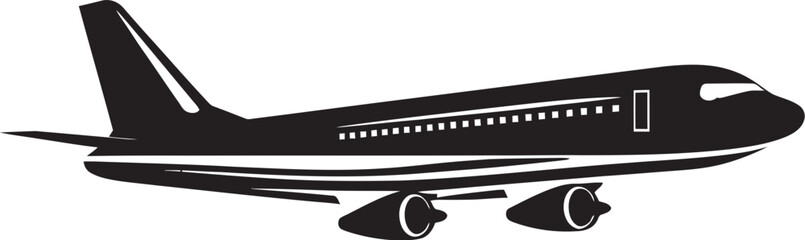 AeroVista Symbol Airborne Vector Precision AirWave Icon Precision Flight Craft