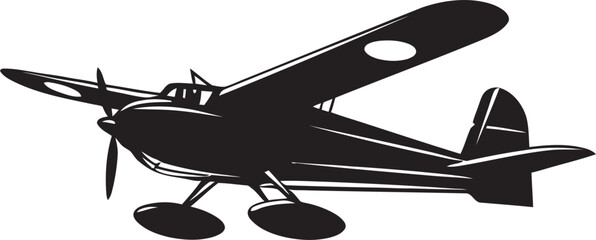 JetWingMark Dynamic Airplane Vector AirAesthetics Precision Flight Symbolism