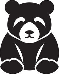 BearHaven Precision Vector Logo of a Bear WildRoar Sleek Bear Vector Symbol