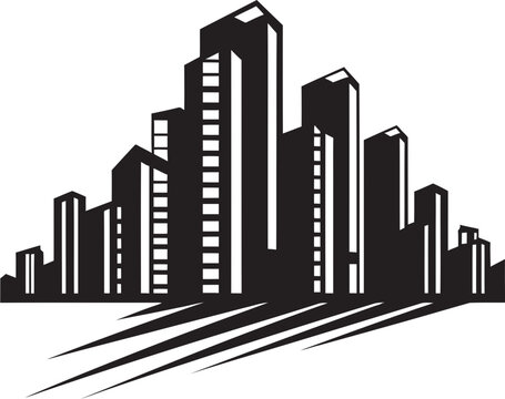 recommend clip art: ToweringAura Precision Building Vector Logo UrbanRise Elegant Vectorized Building Icon