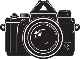 SnapMaster Artistic Vector Camera Design LensCraft Sleek Vector Camera Logo