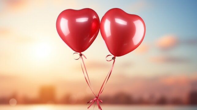 Love Ballons UHD Wallpaper