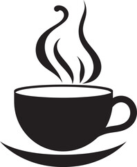 BrewMark Precision Vector Coffee Cup Logo JavaGraffix Sleek Coffee Cup Icon