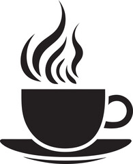 JavaGraffix Dynamic Vector Coffee Cup Icon AromaAura Precision Coffee Cup Symbol