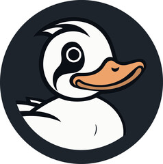 PondPaddleAura Dynamic Vector Duck Emblem GlideMaster Precision Vectorized Duck Design