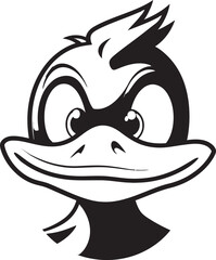PondPaddleAura Dynamic Vectorized Duck Design GlideMaster Precision Duck Symbol
