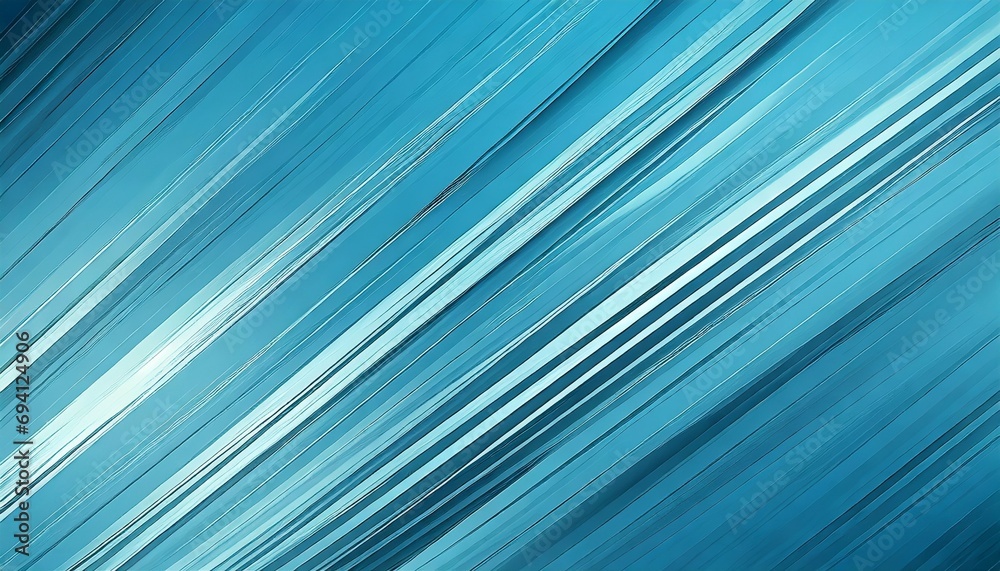 Wall mural blue diagonal anime speed lines abstract anime background