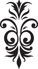 Artistic Petals Decorative Icon Design Flourish Symphony Floral Emblem Design