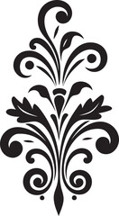 Enchanted Petals Floral Emblem Icon Artistic Blossoms Vector Emblem Design