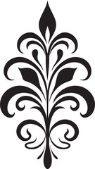 Serenade of Petals Emblem Design Ornate Whispers Decorative Floral Icon