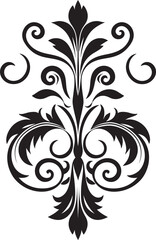 Blossom Serenade Vector Element Logo Floral Radiance Decorative Emblem Icon