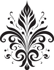 Lavish Decorative Blooms Logo Icon Floral Extravaganza Vector Logo Icon