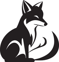 Foxfleet Elegance Car Logo Vector Design Nimble Fox Pursuit Iconic Car Emblem