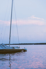 sailboat on the lake