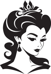 Enchanted Heritage Unveiled Vector Logo Icon Noble Tiara Illuminated Logo Design Emblem