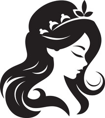 Enchanted Heritage Unveiled Vector Logo Icon Noble Tiara Illuminated Logo Design Emblem