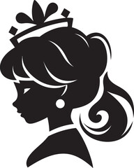 Enchanted Heritage Unveiled Vector Logo Icon Noble Tiara Illuminated Logo Design Emblem