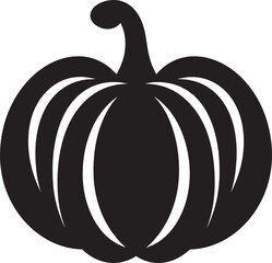 Seasonal Charm Logo Design Vector Pumpkins Radiance Iconic Emblem Design