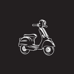 Scooters Street Swagger Logo Vector Design Metropolitan Slickness Iconic Emblem Design