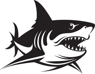 Coastal Tyrant Revealed Logo Vector Design Aquatic Sovereignty Unleashed Iconic Emblem Design