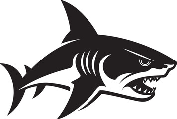 Sharks Authority Unleashed Iconic Emblem Icon Coastal Conqueror Revealed Logo Vector Design