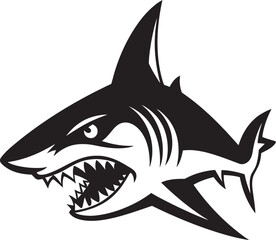 Coastal Tyrant Logo Vector Design Aquatic Sovereignty Iconic Emblem Design