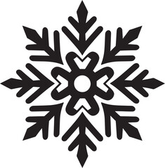 Wintry Sparkle Unveiled Vector Logo Design Snowflakes Aura Unfurled Iconic Emblem Design