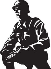 Courageous Warrior Illuminated Iconic Emblem Design Defenders Vigor Unveiled Logo Vector Design