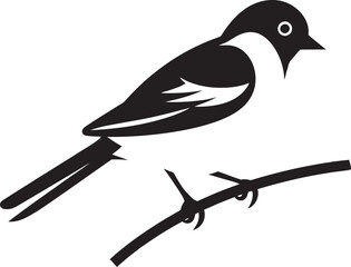 Songbird Swoop Sparrow Insignia Graceful Glide Sparrow Badge