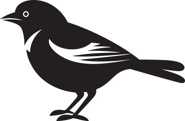 Joyful Jive Sparrow Logo Design Whispering Wings Sparrow Symbol