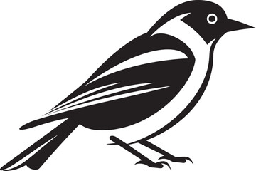 Joyful Chirrup Sparrow Logo Whistling Wonder Sparrow Mark