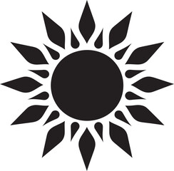 Eternal Luminance Sun Emblem Dazzling Horizon Sun Symbolism