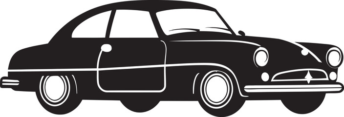 Classic Auto Allegiance Car Badge Timeless Trails Retro Car Symbolism