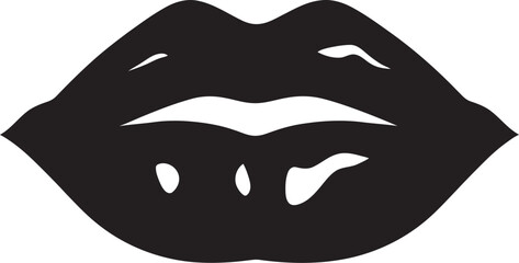 Mystique Mark Vector Lip Icons Feminine Fascination Lip Logo Gallery