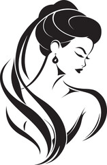 HerStrength Woman Empowerment Logo Collection Bold Goddess Empowering Woman Logo Set