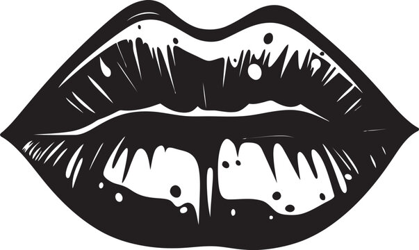 recommend clip art: Iconic Impressions Vector Lip Logos Radiant Pout Lip Logo Collection