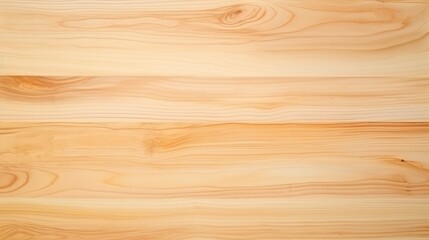 Obraz premium Top view of wood or plywood for backdrop, light wooden table with nature pattern and color, 16:9, copy space