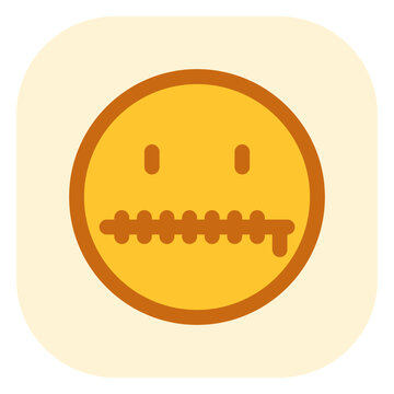 recommend clip art: Editable zip mouth, silence expression emoticon vector icon. Part of a big icon set family. Part of a big icon set family. Perfect for web and app interfaces, presentations, infographics, etc