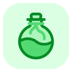 Editable magic potion, mana vector icon. Video game, game elements, RPG. Part of a big icon set family. Perfect for web and app interfaces, presentations, infographics, etc